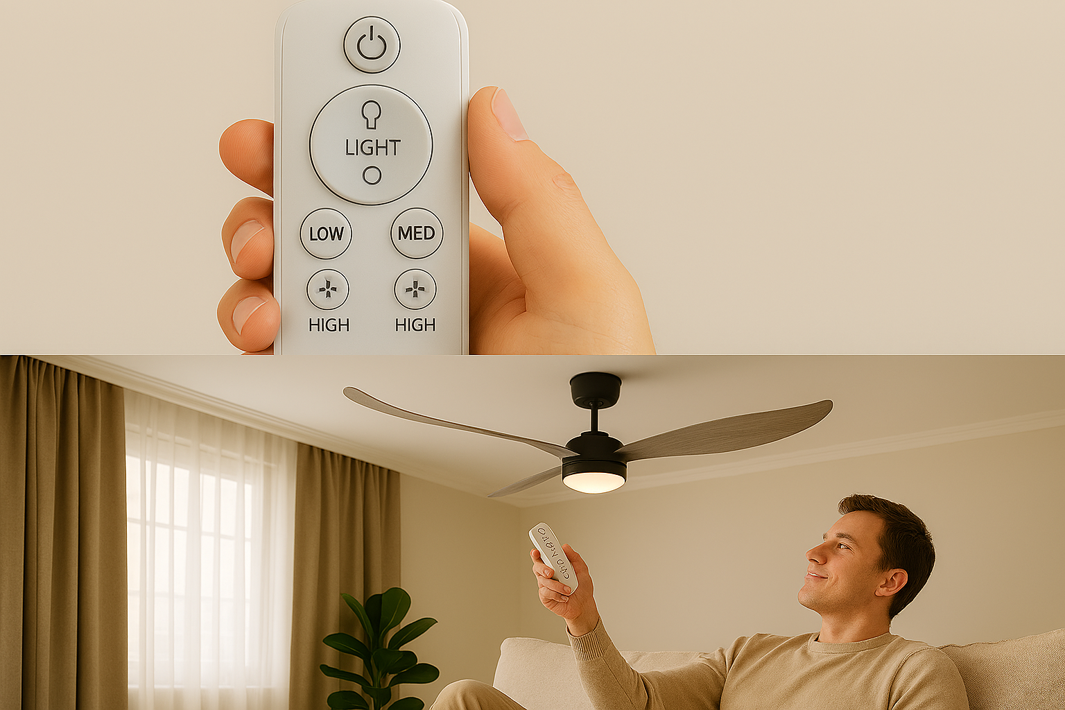 How to choose which size fan light?