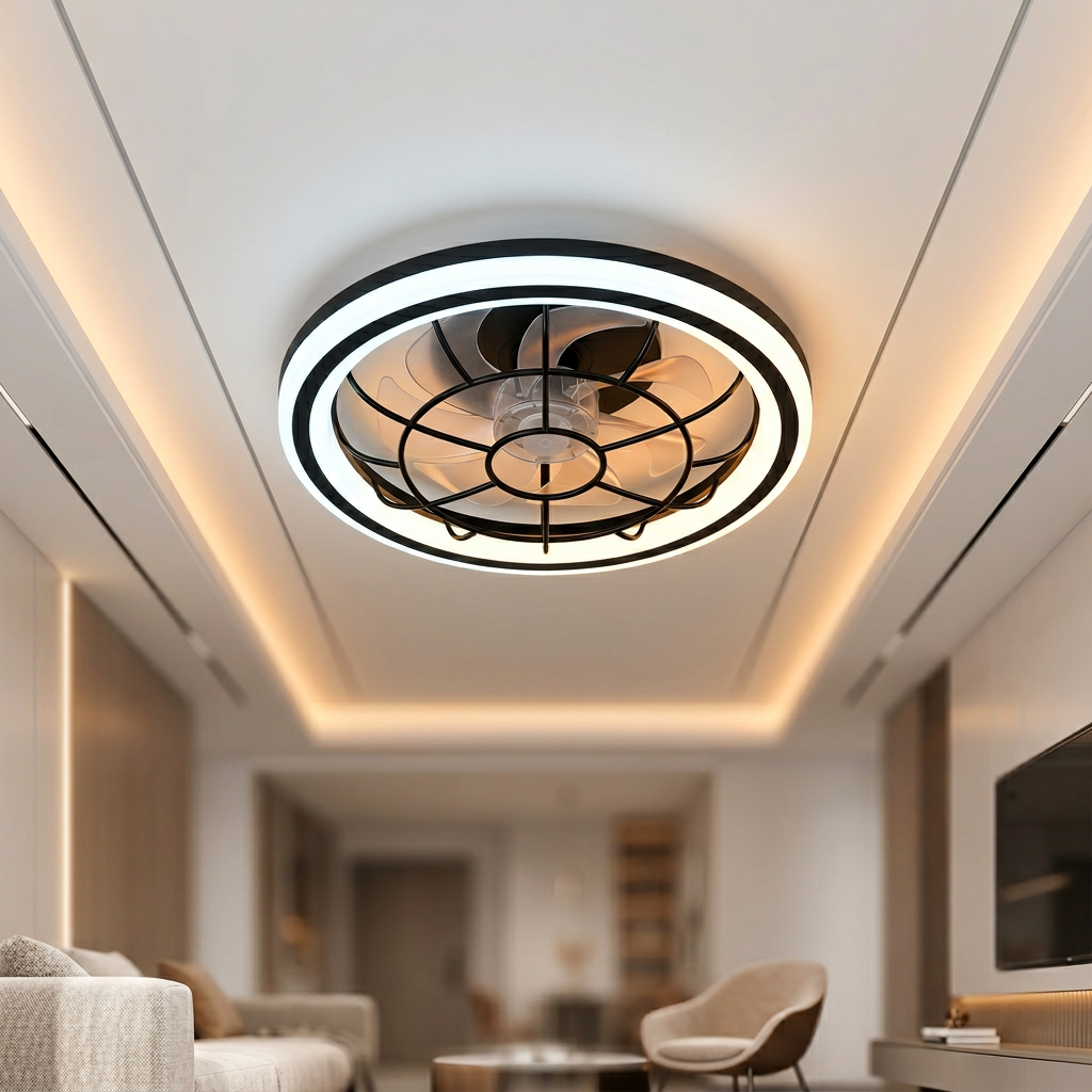 Safety and Style: The Rise of Enclosed-Blade Fans for Low Ceilings