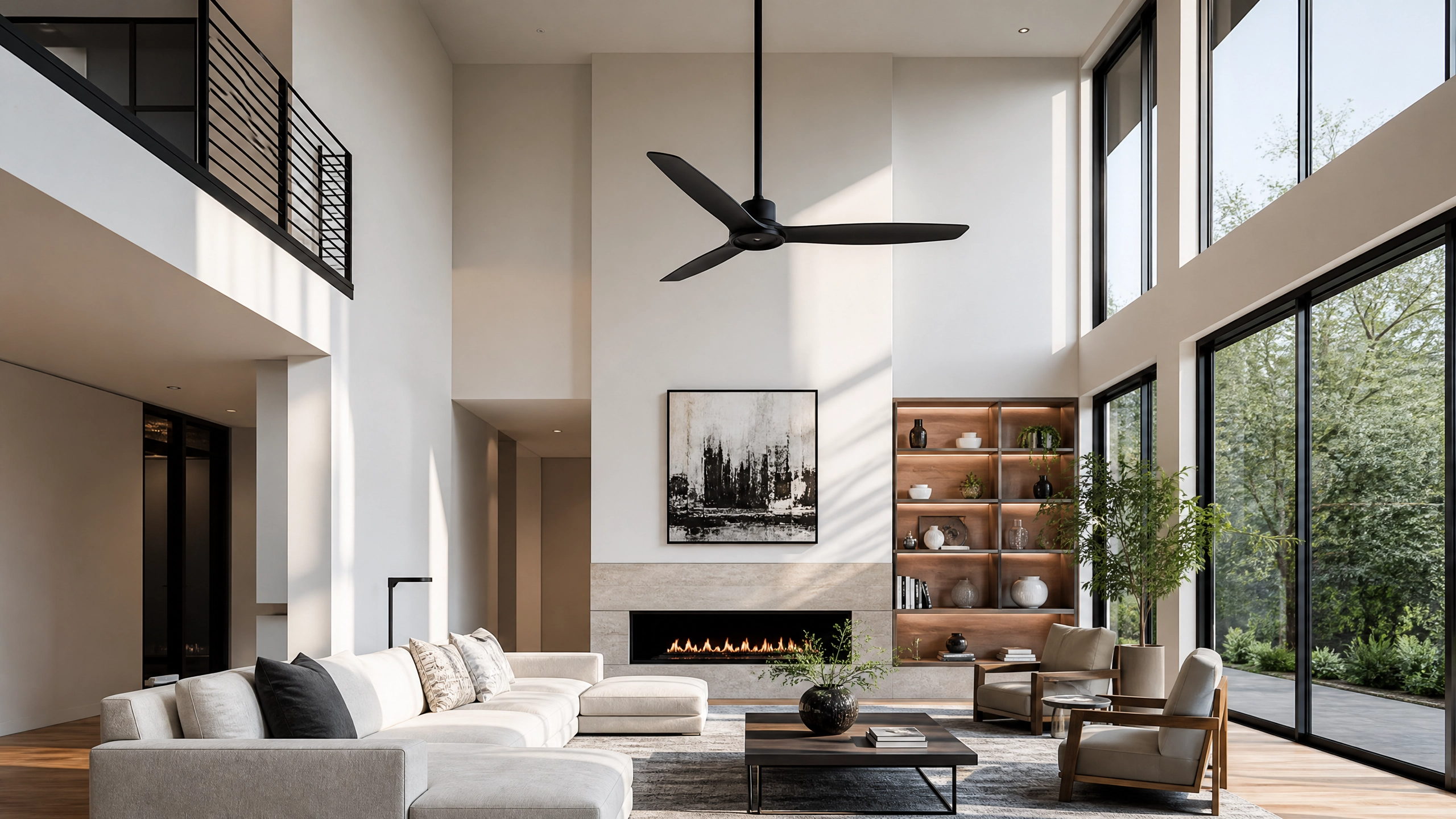 Optimizing Airflow and Aesthetics: A Guide to Choosing the Right Ceiling Fan Downrod Length