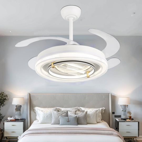 4E4A2929 4 Blades Indoor Remote Control Ceiling Fan