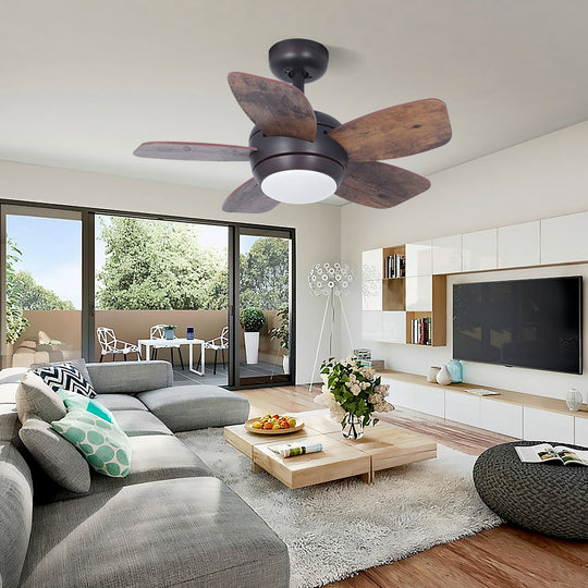 MGN24038 mini ceiling fan with light