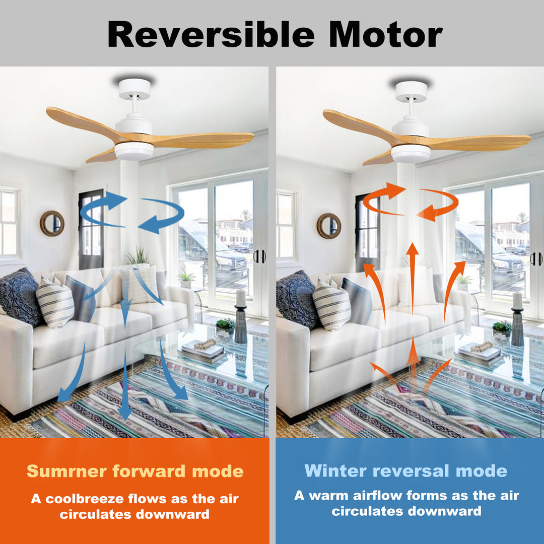 MGN26004 3 ABS Blades DC Motor LED Ceiling Fan