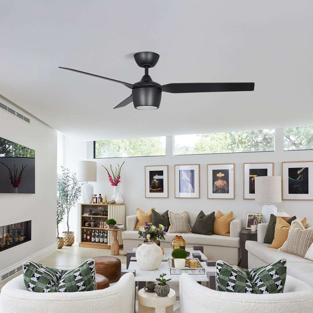 MGN25021 46 Inch Energy Saving Silent ABS Remote Control Ceiling Fan