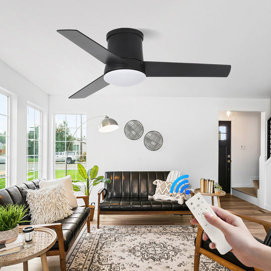 MGN24041 Flush Mount Ceiling Fan With Light