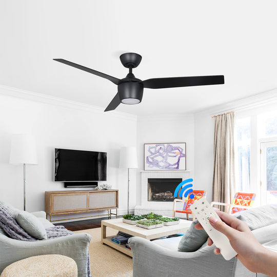 MGN25021 46 Inch Energy Saving Silent ABS Remote Control Ceiling Fan
