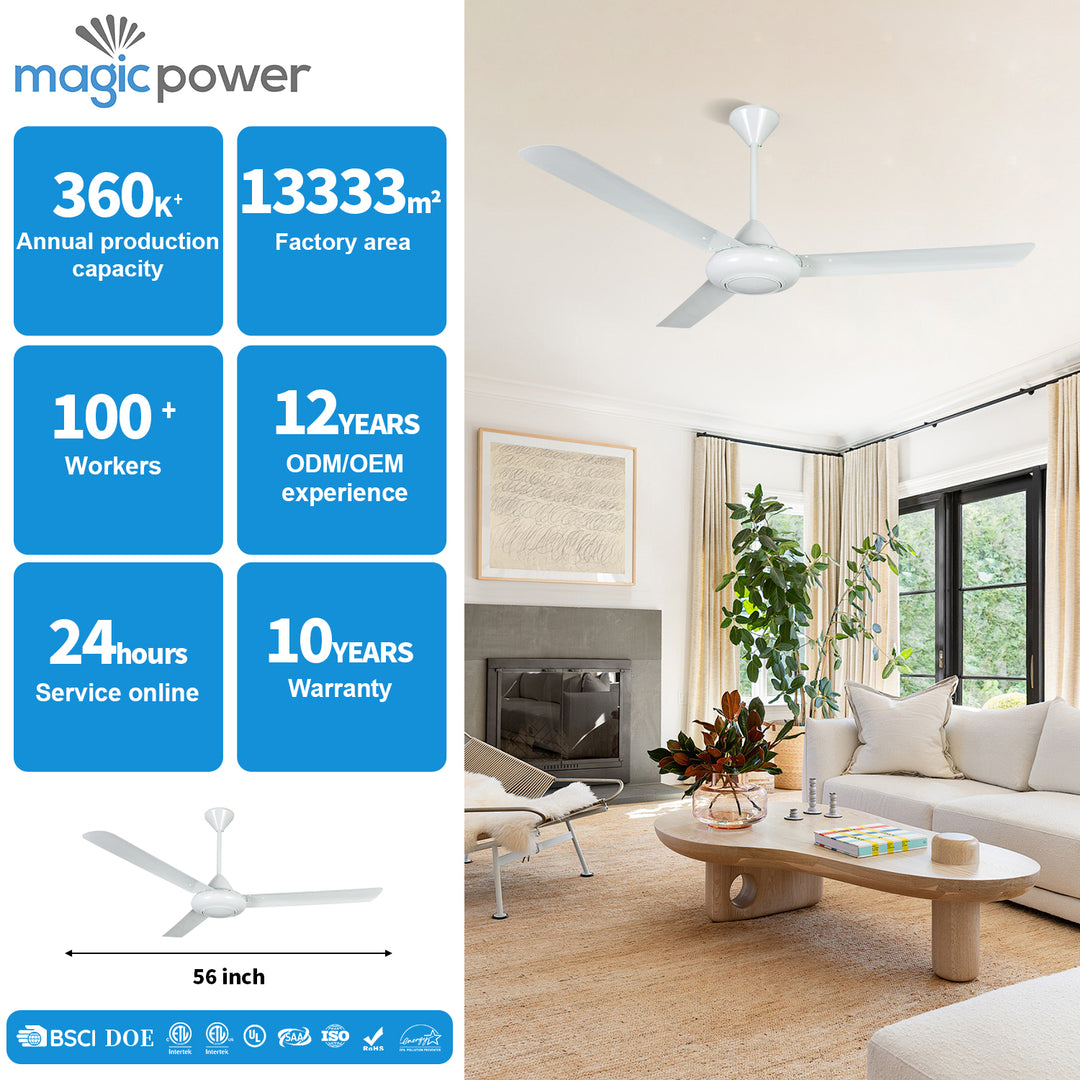 WL-B5617 Indoor 56 Inch Home Ceilng Fan