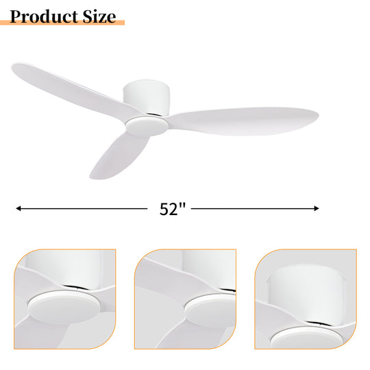 CF34809-WH Modern Decorative Indoor Ceiling Fan