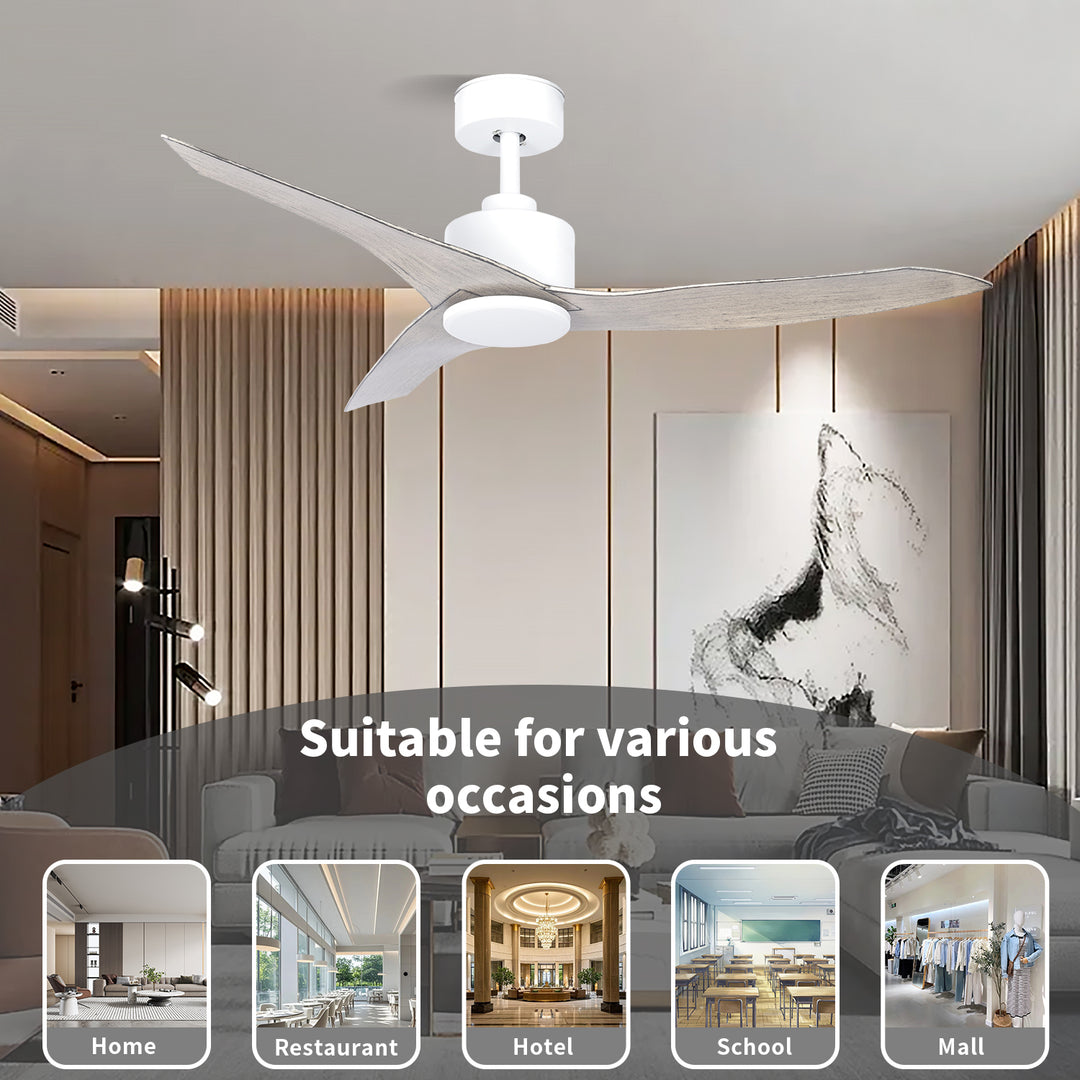 MGN24037-WH ABS Blades Ceiling Fan