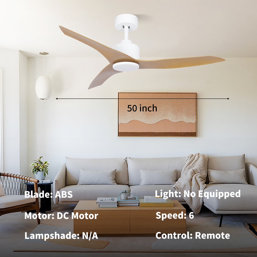 MGN24037-WH ABS Blades Ceiling Fan