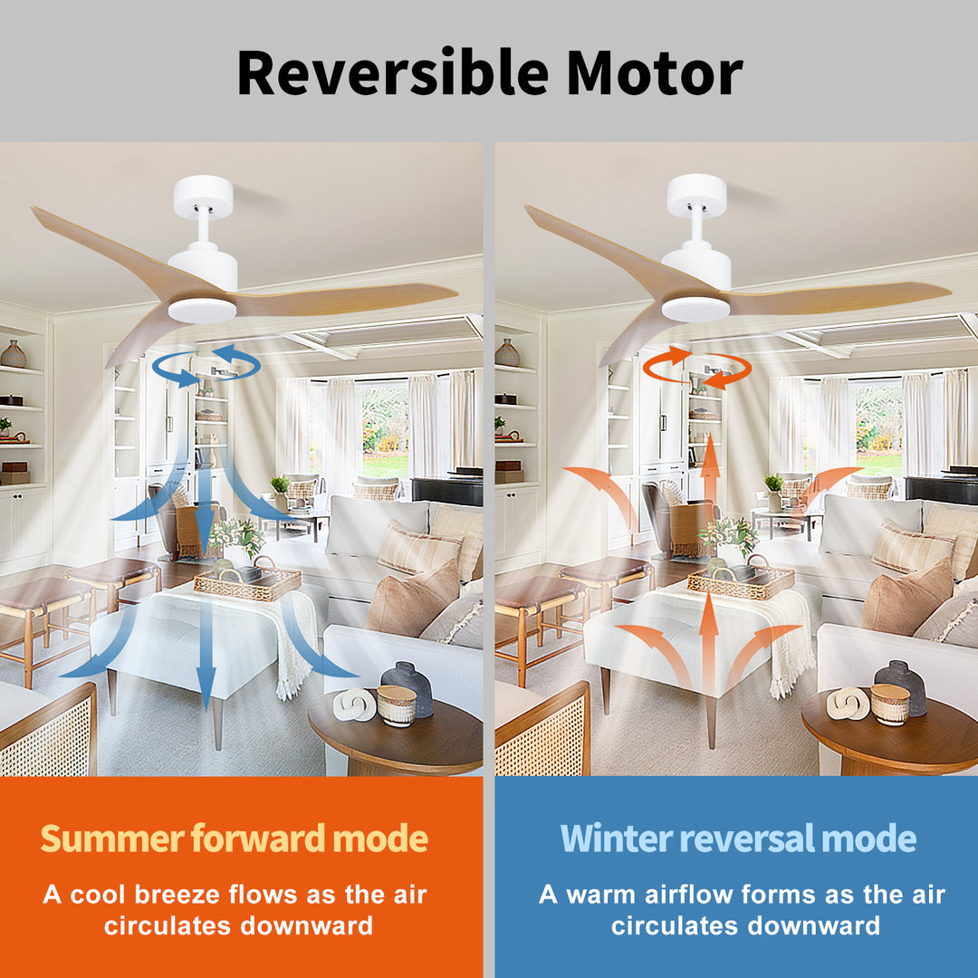 MGN24037-WH ABS Blades Ceiling Fan