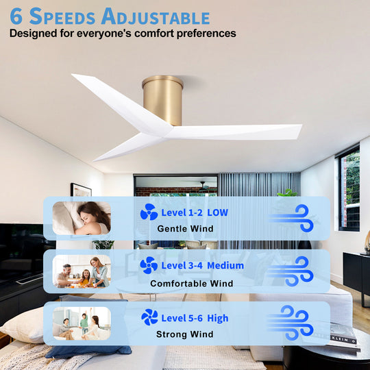 MGN25001 Luxury ABS Blades Ceiling Fan