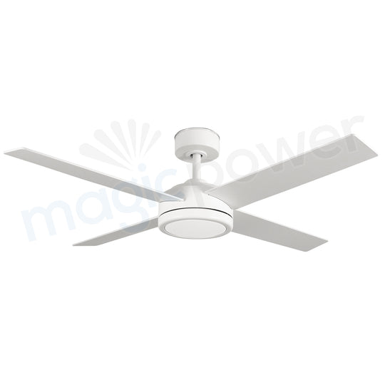 CF52385-WH-WH 3 Blades Remote Control Ceiling Fan With Light