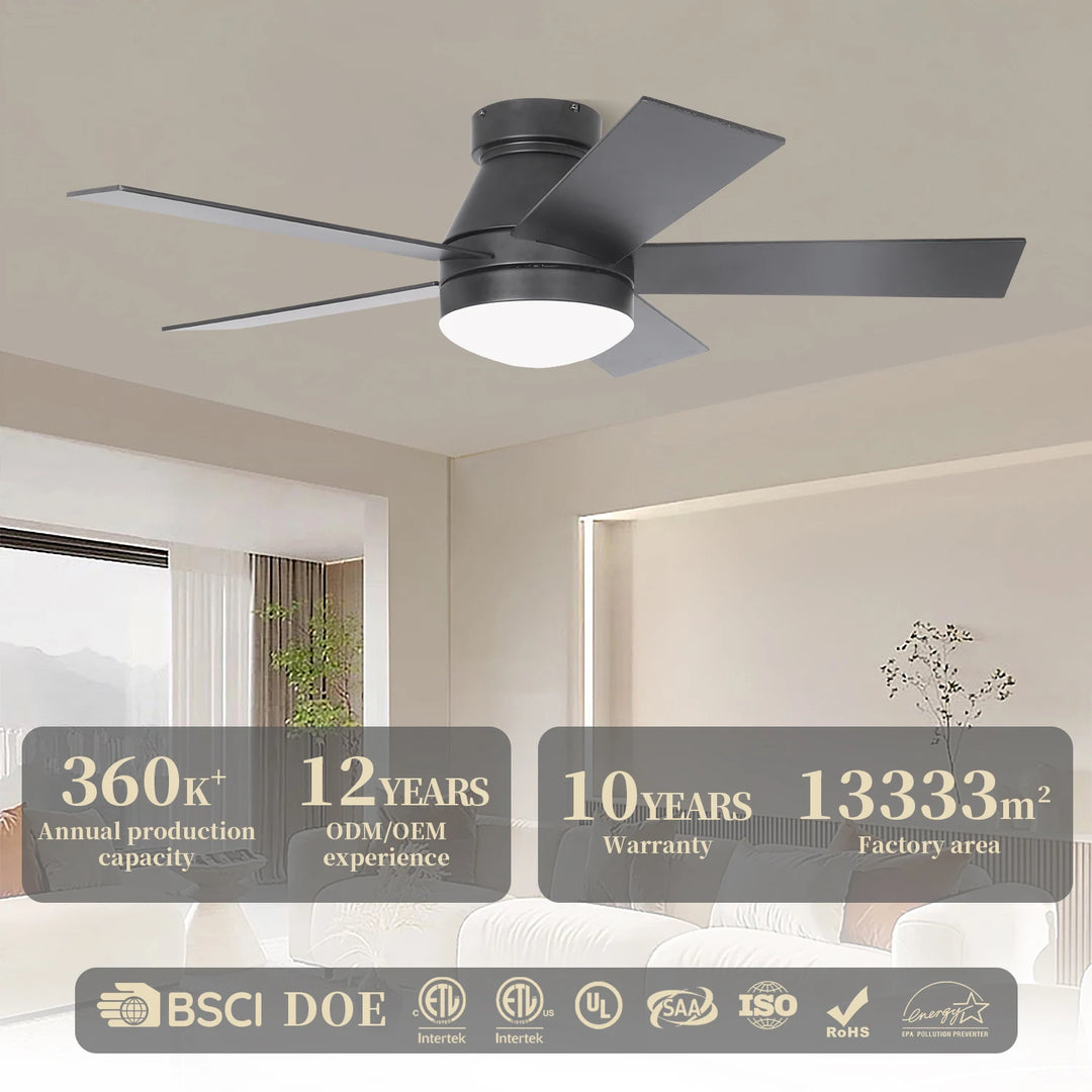CF42902 Noiseless 5 Plywood Blades Ceiling Fan Remote Control