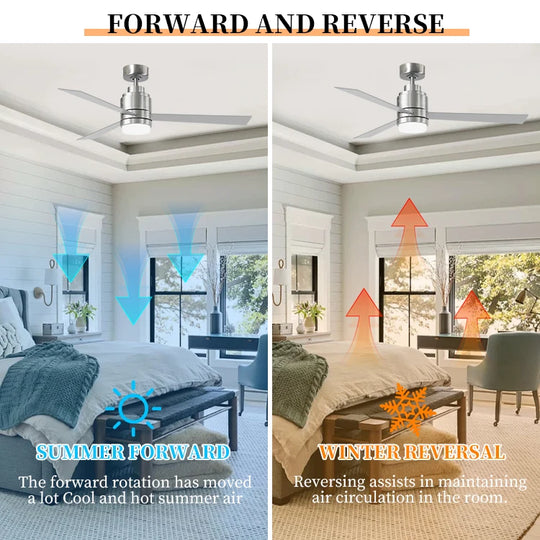 CF52312 Wholesale Decorative Quiet Brush Nickel Ceiling Fan