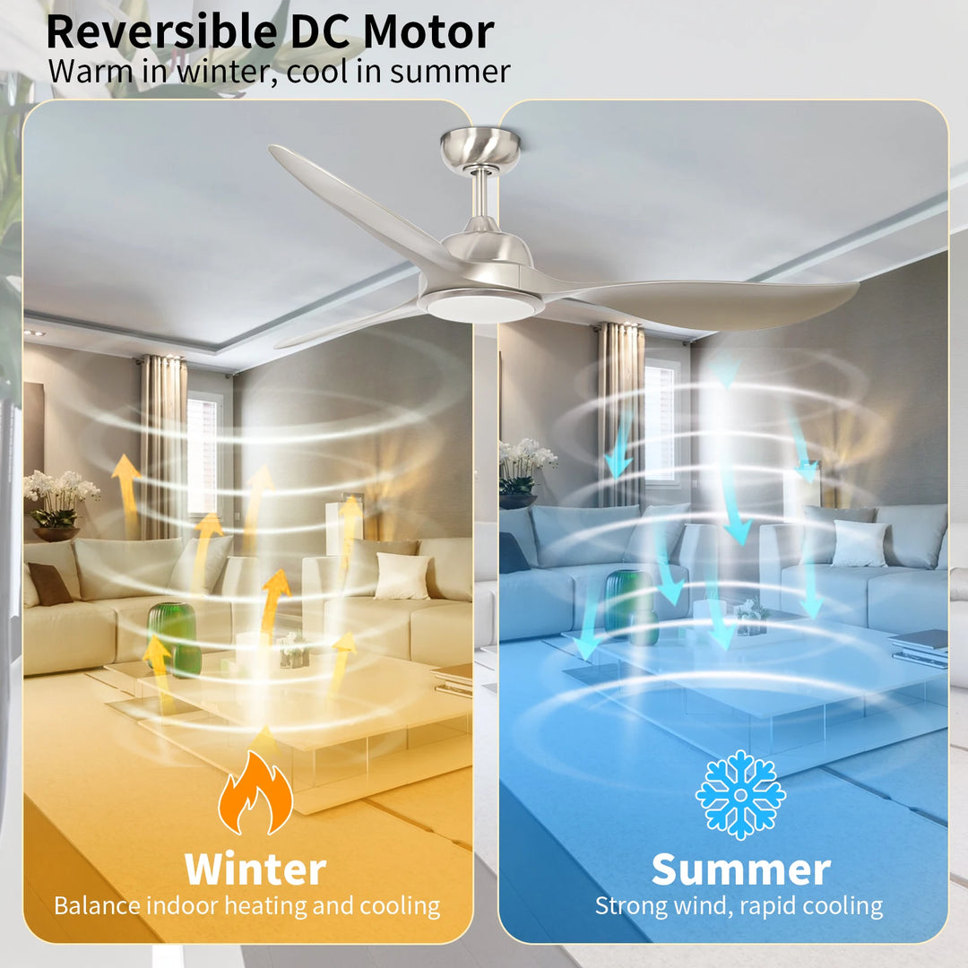 CF34812 Energy Saving Dc Motor ABS Blade Ceiling Fan