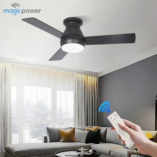 CF42901 Remote Control 42 Inch Indoor 3 Wooden Blades Ceiling Fan