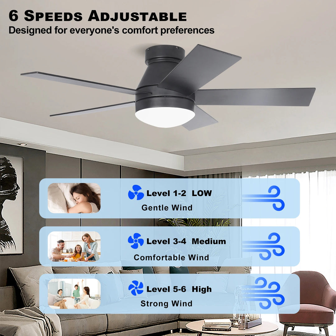CF42902 Noiseless 5 Plywood Blades Ceiling Fan Remote Control