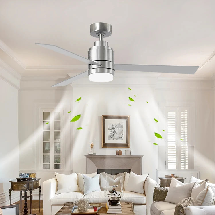 CF52312 Wholesale Decorative Quiet Brush Nickel Ceiling Fan
