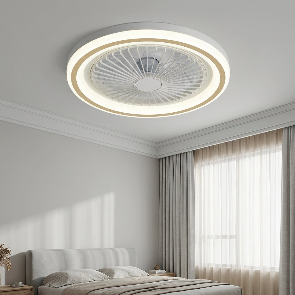 CF171-7-88-WG Low Profile Remote Control Modern Design LED Ceiling Fan